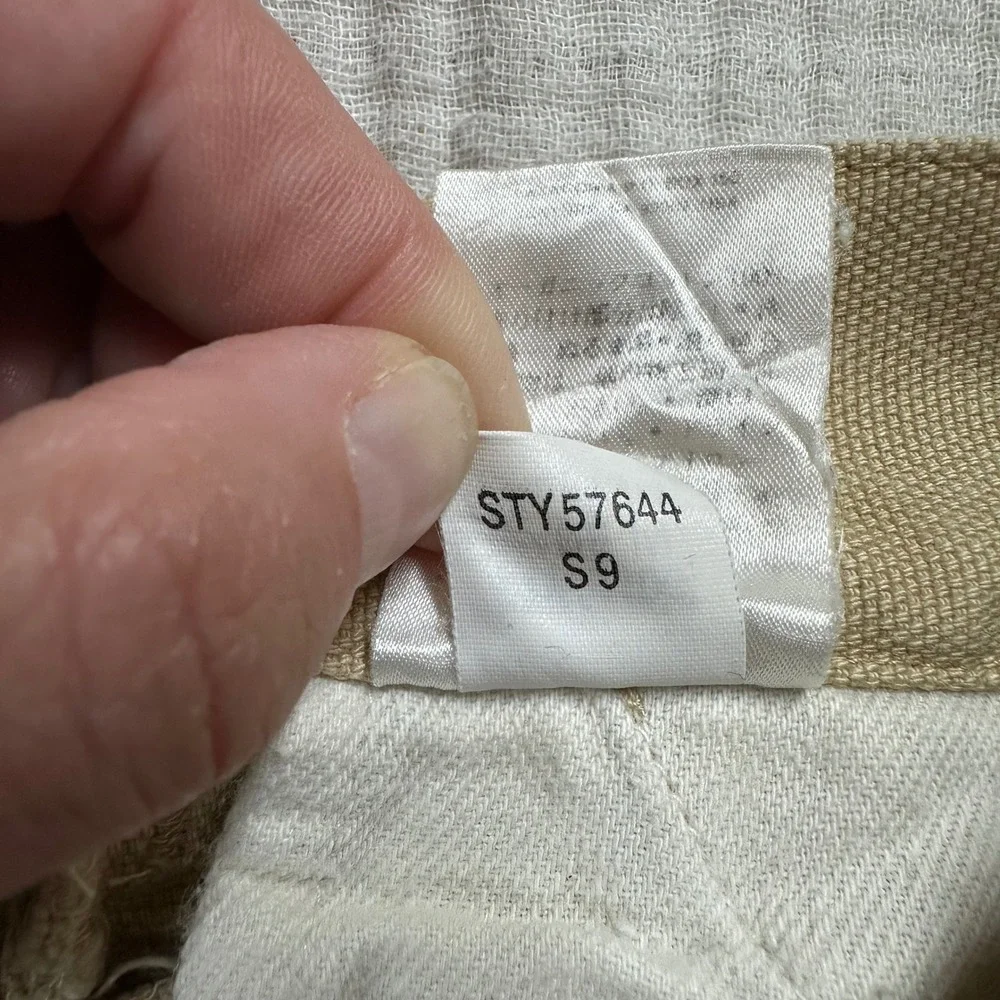 VTG Patagonia Stand Up Shorts Men 34 Khaki Tan Canvas Hiking Outdoor S9 1999 USA